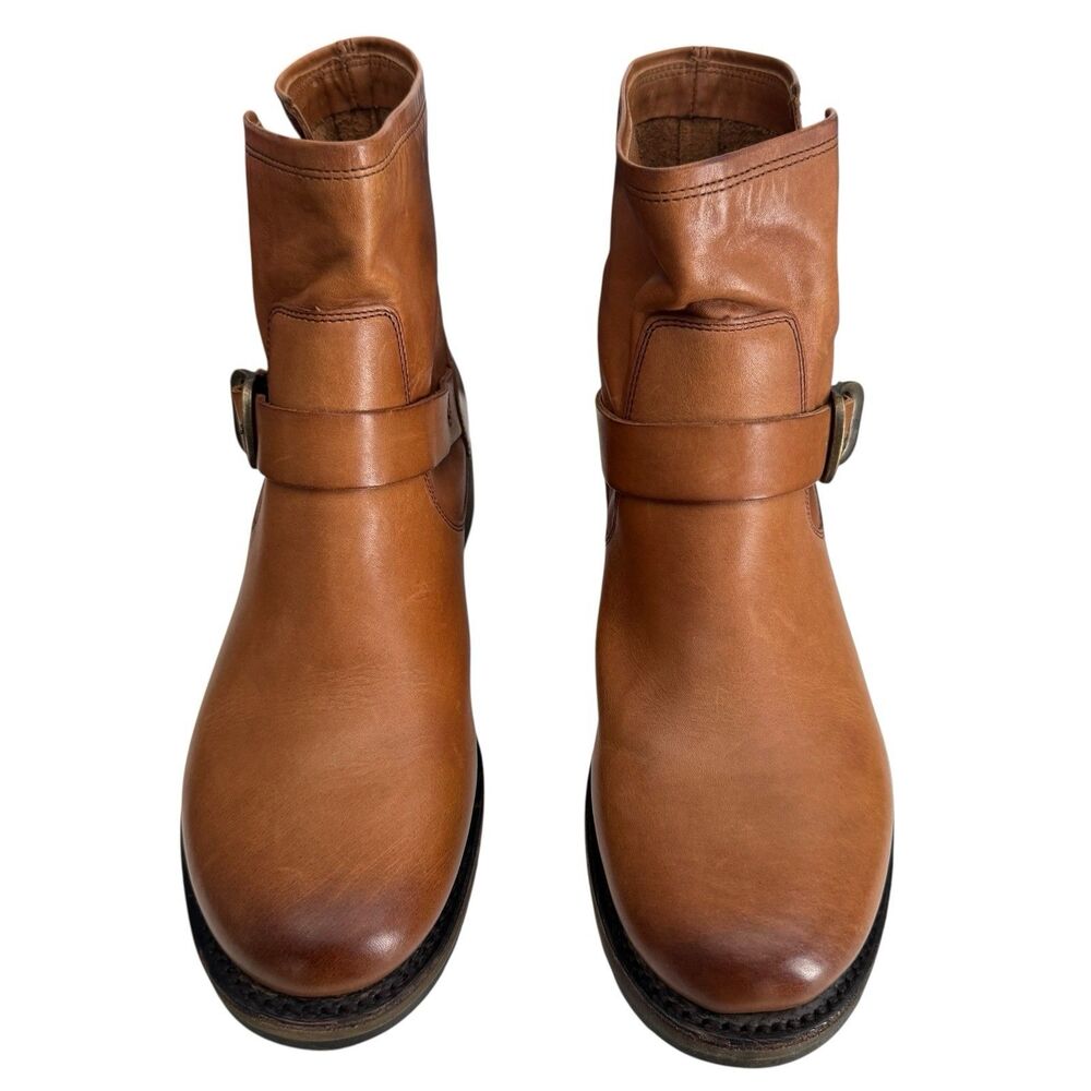 FRYE Veronica Flex Bootie Caramel Brown Women’s Size 10B $240 - Picture 3 of 8